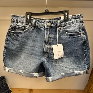KanCan 100% Cotton High Waisted Denim Shorts